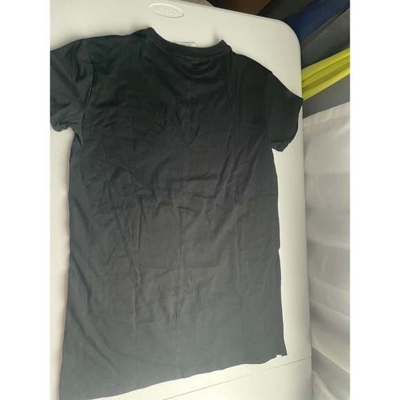 Champion Pocket T-Shirt Black Menswear Short Sleeve Crew Neck Medium - Picture 5 of 5